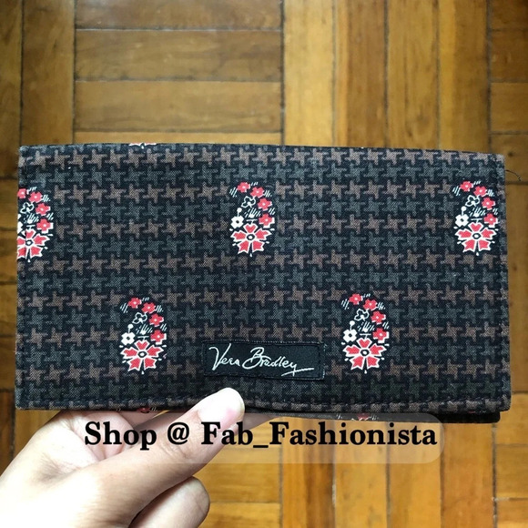 Vera Bradley Check book cover rare print - Picture 3 of 14